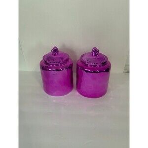 Heart Pink Purple Jars